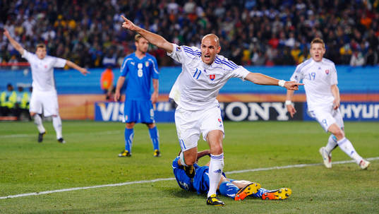 Robert Vittek, Slovakien, jubel