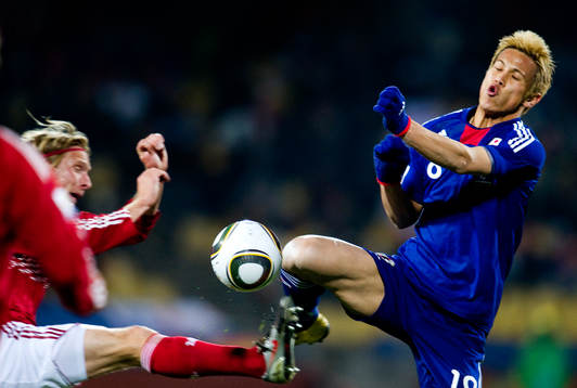 Keisuke Honda, Japan, Christian Poulsen, Danmark