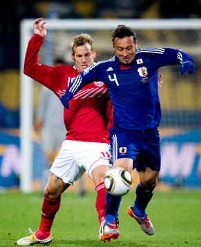 Dennis Rommedahl, Danmark, Marcus Tulio Tanaka, Japan