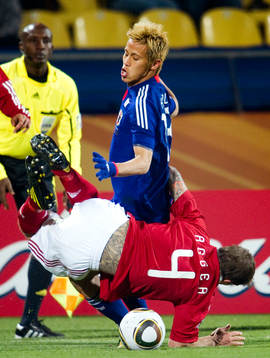 Keisuke Honda, Japan, Daniel Agger, Danmark