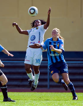 Rita Chikwelu, Umeå och Matilda Rosqvist, Djurgården