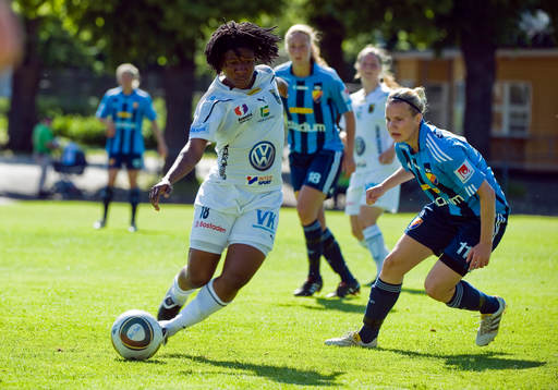 Rita Chikwelu, Umeå och Alexandra Höglund, Djurgården