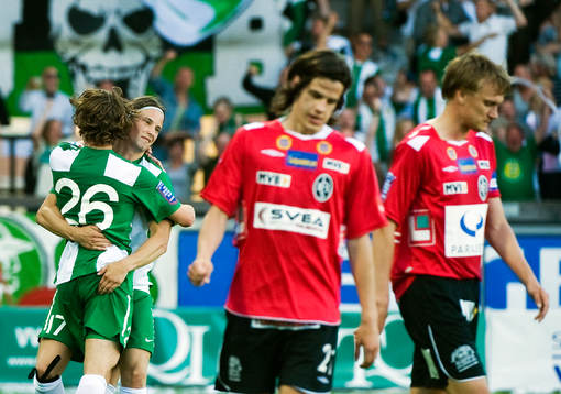 Simon Helg och Linus Hallenius, Hammarby