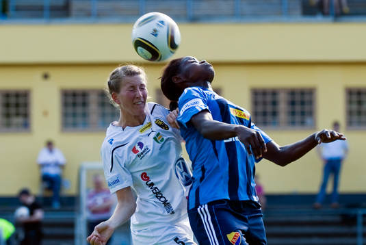 Emma Berglund, Umeå och Sarah Michel, Djurgården