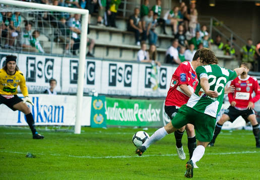 Simon Helg, Hammarby gör 1-0
