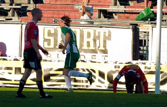 Linus Hallenius, Hammarby, jubel