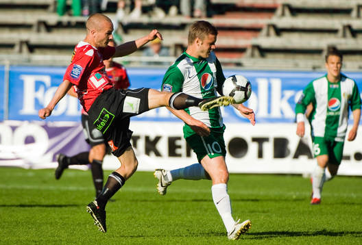 Fredrik Svanbäck, Landskrona och Andreas Dahl, Hammarby