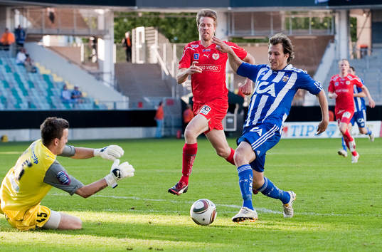 Tobias Hysén, IFK Göteborg, Zlatan Azinovic, målvakt