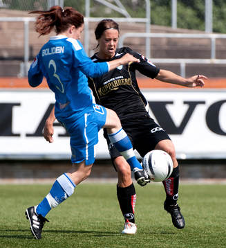Fotboll, dam, Damallsvenskan, Kopparbergs/Göteborg -