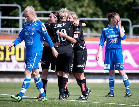 Fotboll, dam, Damallsvenskan, Kopparbergs/Göteborg -