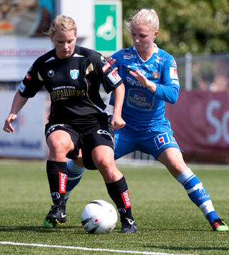 Fotboll, dam, Damallsvenskan, Kopparbergs/Göteborg -