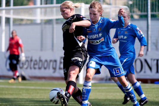 Fotboll, dam, Damallsvenskan, Kopparbergs/Göteborg -