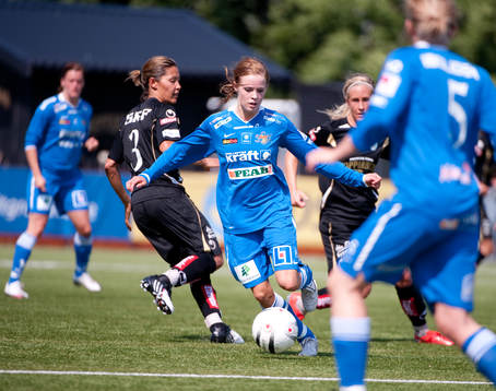 Fotboll, dam, Damallsvenskan, Kopparbergs/Göteborg -