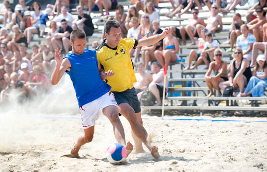 Fotboll, beachfotboll, stadskamp, Köpenhamn - IFK
