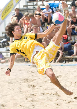 Fotboll, beachfotboll, stadskamp, Köpenhamn - IFK