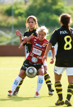 Shamiram Yakob, AIK och Gudny Björk Odinsdottir,