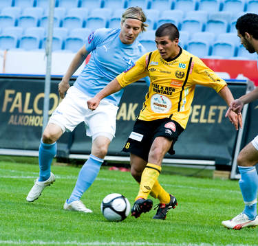 Markus Halsti, Malmö och Mostapha El Kabir, Mjällby