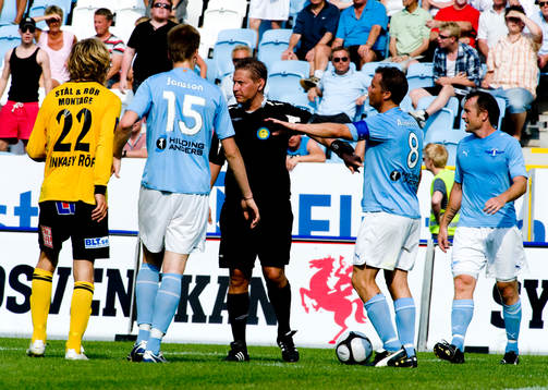 Magnus Ahlsén, domare, i hetluften