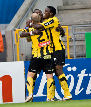 John Chibuike, Häcken, jubel