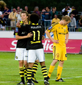 Jubel, AIK och depp, Ängelholm