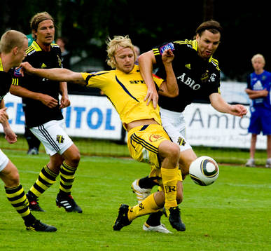 David Bennhage, Ängelholm och Nils-Eric Johansson, AIK