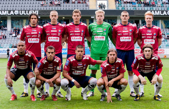 Fotboll, Superettan, Örgryte, startelva, lagbild
