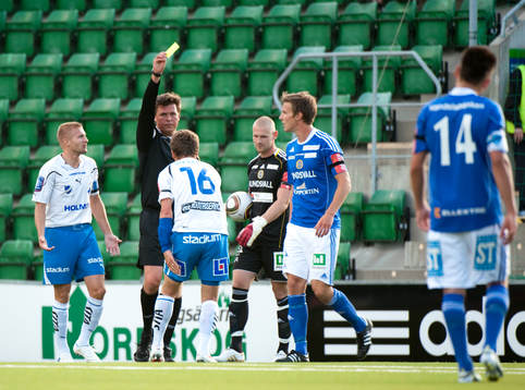 Shptetim Hasani, Norrköping får en varning