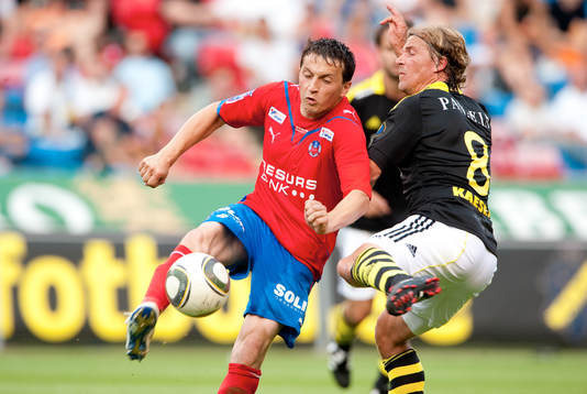 Ardian Gashi, Helsingborg och Daniel Tjernström, AIK