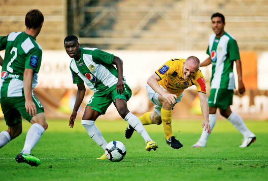 Maic Sema, Hammarby, och Emil Jensen, Falkenberg