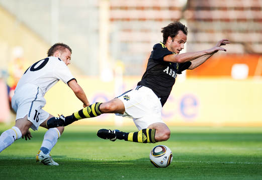 Goran Ljubojevic, AIK, blir fälld