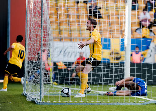 James Keene, Elfsborg, glädje, jubel, mål