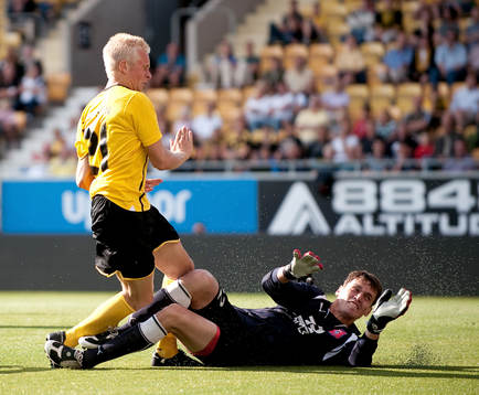Johan Larsson, Elfsborg och Artiom Gaiduchevici, målvakt