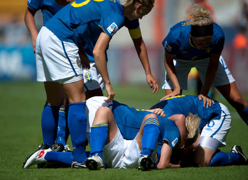 Antonia Göransson, Sverige jubel