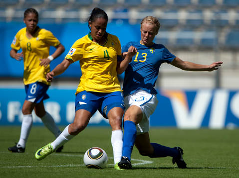 Estergaine, Brasilien och Amanda Ilestedt, Sverige