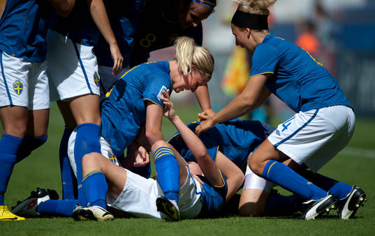 Antonia Göransson, Sverige jubel