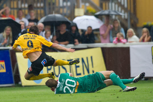 Kristoffer Nordfeldt, målvakt, BP och Peter Gitselov,