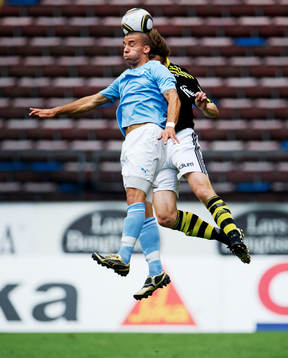Guillermo Molins, Malmö, i nickduell med Nils-Eric