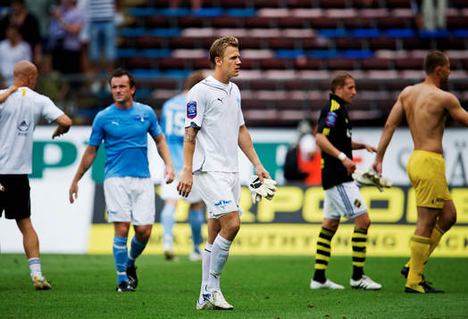 Johan Dahlin, målvakt, Malmö, depp