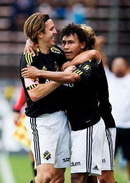 Nils-Eric Johansson kramar om Antônio Flávio, AIK
