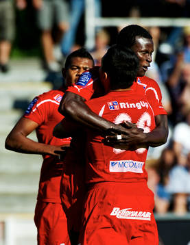 Abiola Dauda, Kalmar, jubel