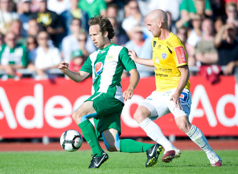 Christoffer Carlsson, Falkenberg och Simon Helg, Hammarby