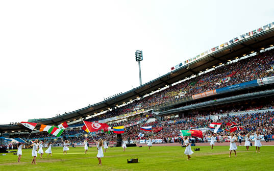 Fotboll, Gothia Cup, ungdom,  Invigning