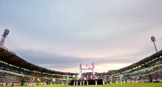Fotboll, Gothia Cup, ungdom, Invigning