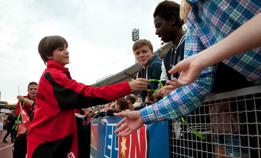 Fotboll, Gothia Cup, Invigning