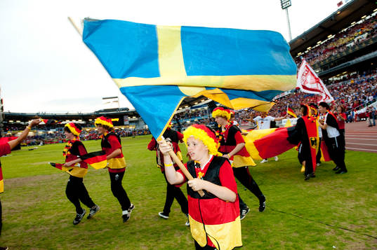 Fotboll, Gothia Cup, Invigning