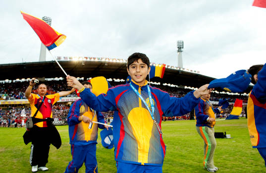 Fotboll, Gothia Cup, Invigning