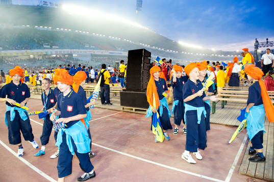 Fotboll, Gothia Cup, Invigning