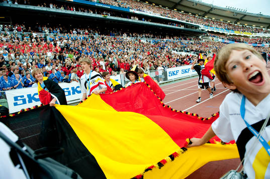 Fotboll, Gothia Cup, Invigning