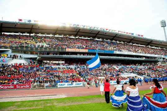 Fotboll, Gothia Cup, Invigning