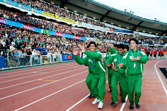 Fotboll, Gothia Cup, Invigning